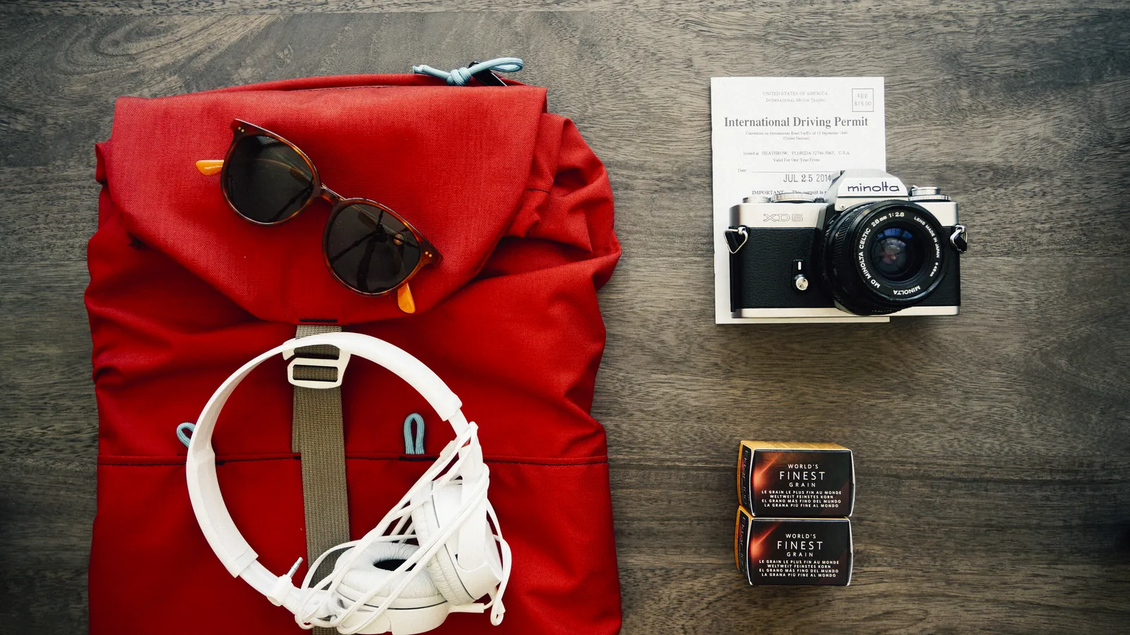 Valigia pronta per il viaggio in Laos