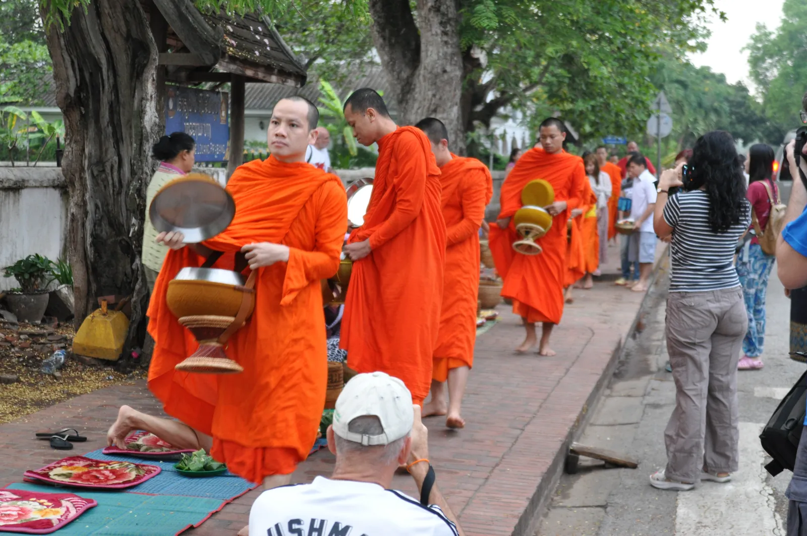 Tak Bat a Luang Prabang: l'offerta dell'alba